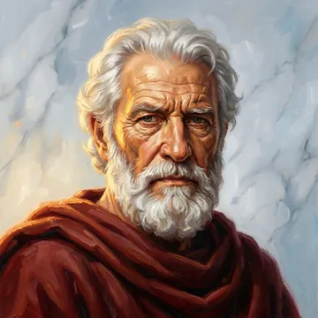 Painted portrait of Antipater