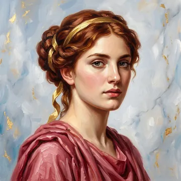 Painted portrait of Eurydice