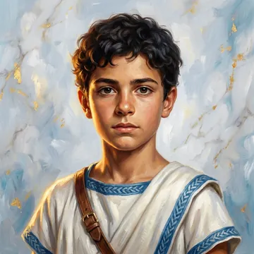 Painted portrait of Lagus